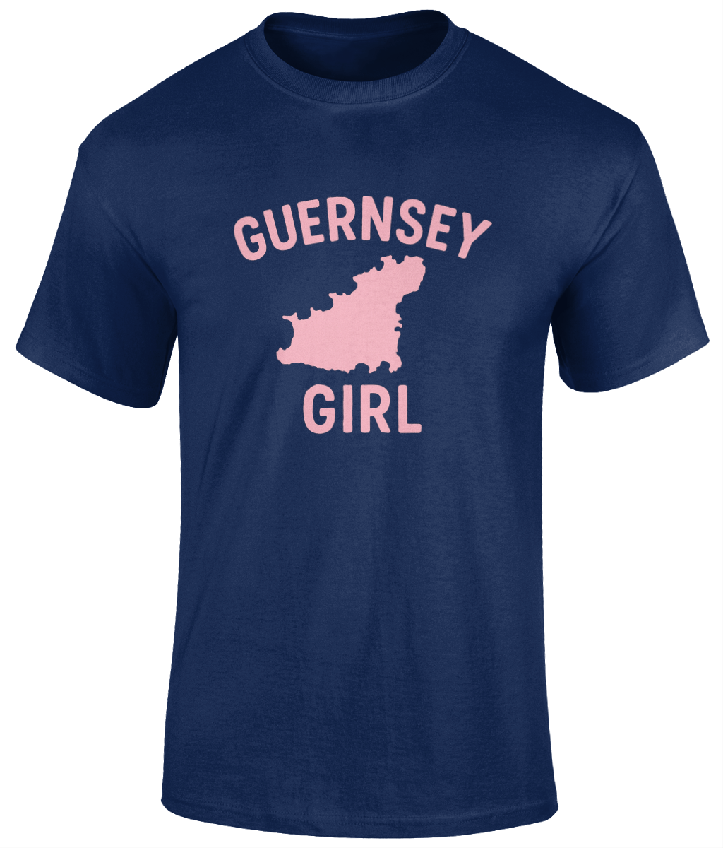Guernsey Girl - Kids Tee (Navy)