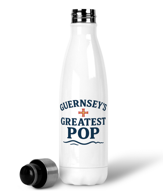 Guernsey's Greatest Pop - Premium Stainless Steel Water Bottle