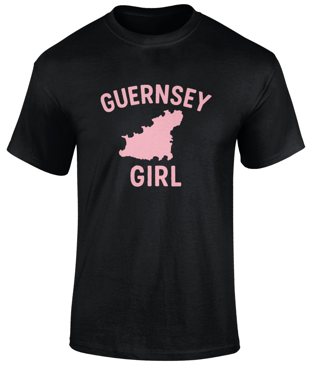 Guernsey Girl - Kids Tee (Black)