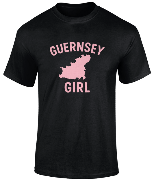 Guernsey Girl - Kids Tee (Black)
