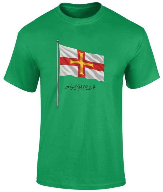 #GSYMERCH Flag Pole Tee (Green)